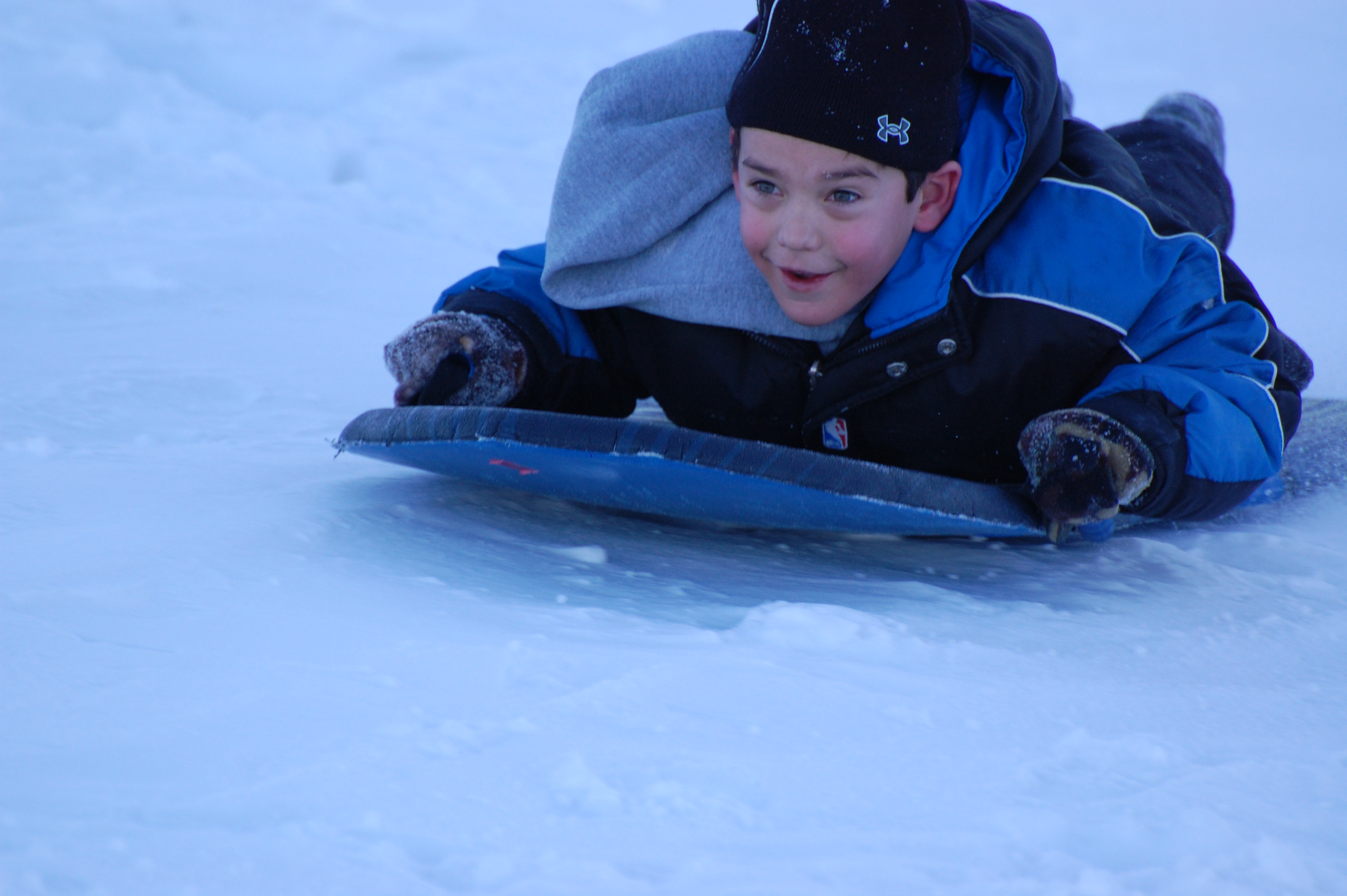 Sledding in Sidney